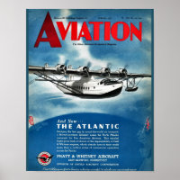 Vintage Aviation Magazine Aeroplane Cover Art