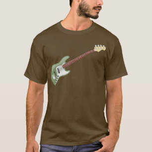 Vintage Avocado Green Electric JBass T-Shirt