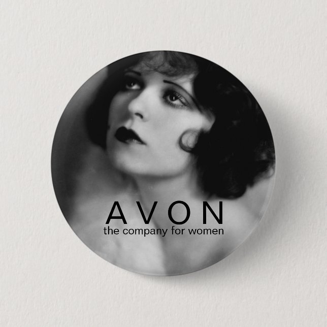 Vintage AVON beauty button (Front)