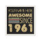 Vintage Awesome 1961 60th Birthday