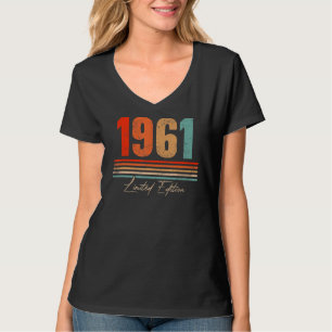 Vintage Awesome Legend 1961 61st Birthday T-Shirt