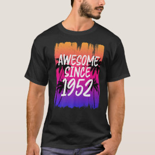 Vintage Awesome Since 1952 Retro T-Shirt