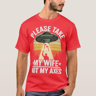 Vintage Axe Throwing Dad Funny Fatherx27s Day Gift T-Shirt