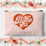 Vintage Babe Bride To Be Bride's Maid Tribe  Accessory Pouch<br><div class="desc">Vintage Babe Bride To Be Bride's Maid Tribe Accessory Pouch</div>