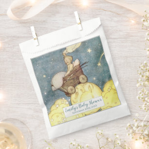 Vintage Baby Boy Adventures with the Moon Favour Bags