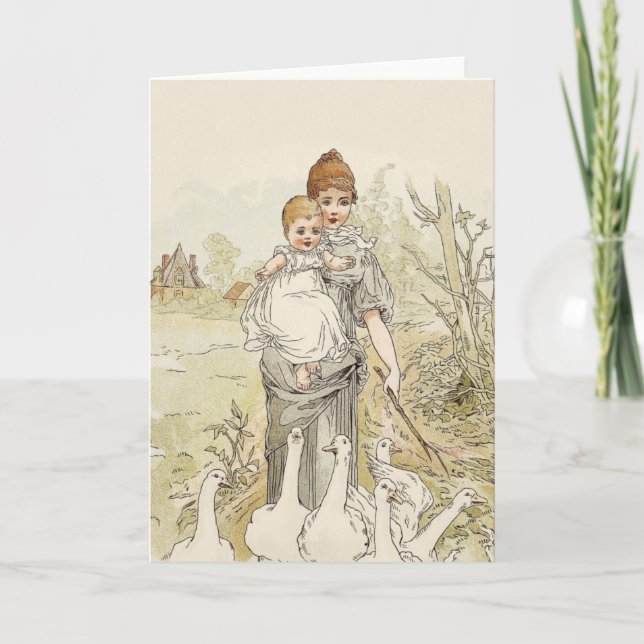 Vintage Baby Card (Front)