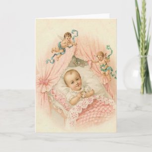 Vintage Baby Card