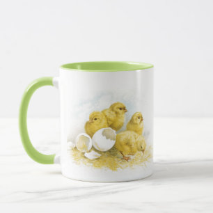 Vintage Baby Chickens Mug