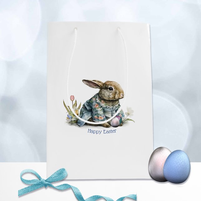 Vintage Baby Easter Bunny Gift Bag (Creator Uploaded)