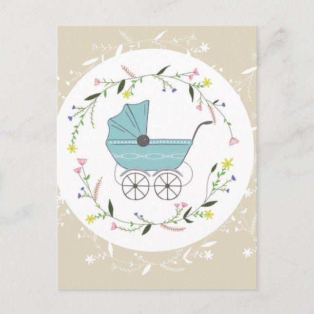 Vintage Baby Postcard (Front)