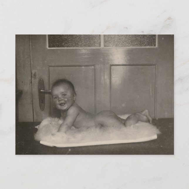 Vintage Baby  Postcard (Front)