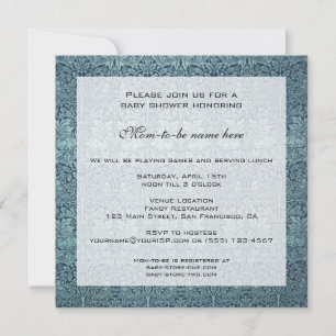 Vintage Baby Shower, Brer Rabbit by William Morris Invitation