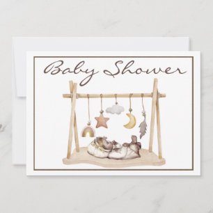 Vintage Baby Shower Invitation