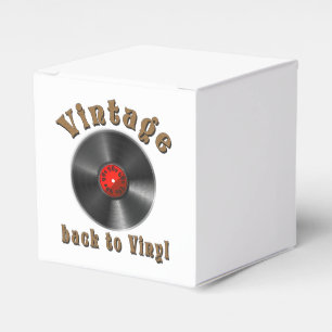 Vintage - Back to Vinyl, the record is back Favour Box