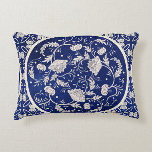 vintage background. Beautiful floral round pattern Decorative Cushion