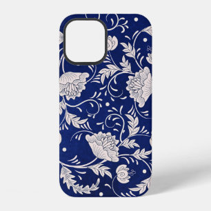 vintage background. Beautiful floral round pattern iPhone 12 Case