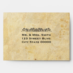 Vintage Background with Celtic Pattern Envelopes