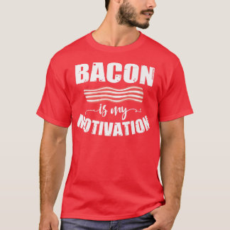 Vintage Bacon Is My Motivation Ketogenic Diet Gift T-Shirt