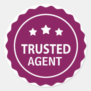 Vintage Badge Elegant Realtor Sticker