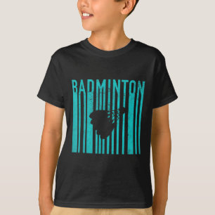 Vintage Badminton - Retro Badminton Player - Badmi T-Shirt
