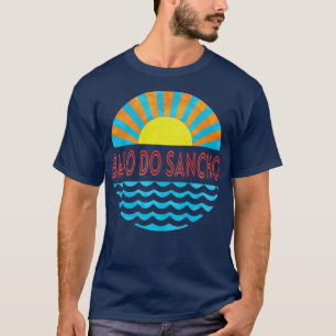 Vintage Baio Do Sancho Beach Sun And Waves T-Shirt