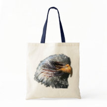 Vintage Bald eagle bag