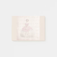 Vintage Ballerina Girl in a Pink Tutu