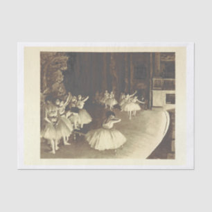 Vintage ballet art decoupage tissue paper