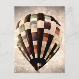 Vintage Balloon Postcard