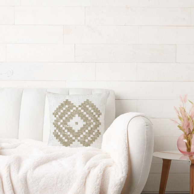 Vintage Baltic Pattern Panevala Cushion (Couch)