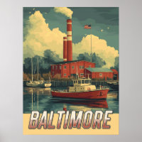Vintage Baltimore Maryland