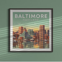 Vintage Baltimore Maryland