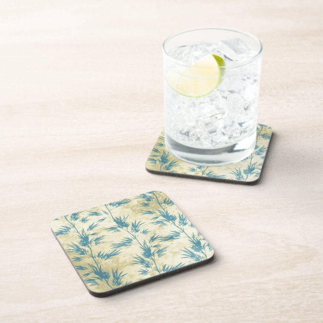 Vintage Bamboo Coaster (Right Side)