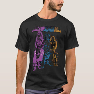 vintage band lyrics 80s 70s 90s album song rock po T-Shirt