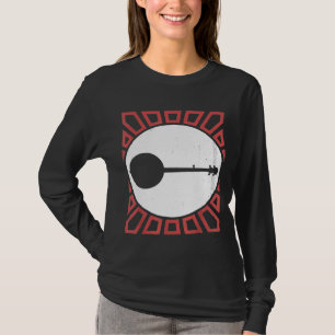 Vintage Banjo Player Music Retro 4 T-Shirt