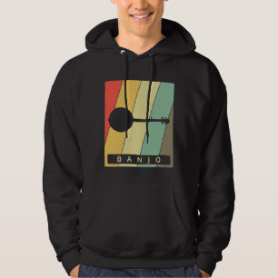 Vintage Banjo Player Music Retro 5 Hoodie