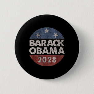 Vintage Barack Obama 2028 Obama For President Elec 6 Cm Round Badge