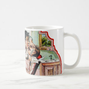 Vintage Barber Shop Shaving Coffee Mug
