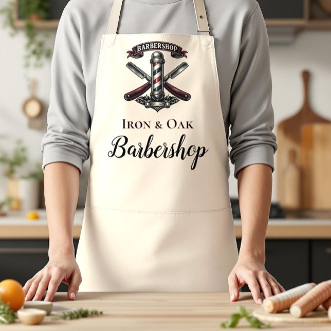 Vintage Barbershop Tools Apron (Creator Uploaded)