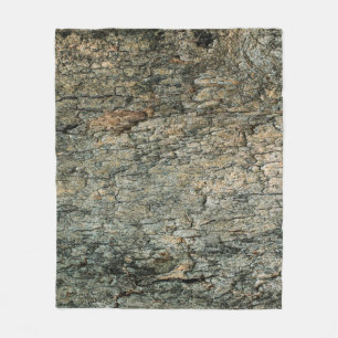 Vintage bark wood backgroundabstract, graphic deco fleece blanket