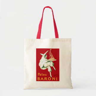 Vintage Baroni Pasta Advertisement Tote Bag