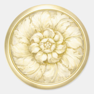 Vintage Baroque Embossed Look Seal Vanilla