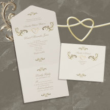 Vintage Baroque Gold Wedding