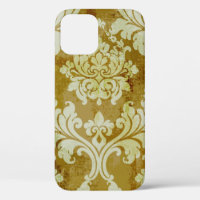 Vintage baroque ornament seamless pattern