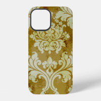 Vintage baroque ornament seamless pattern