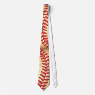 Vintage baseball ball tie