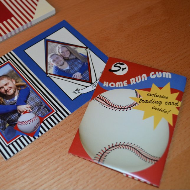 Vintage Baseball Card Bubblegum Wrapper Notepad (Creator Uploaded)