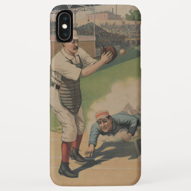 Vintage Baseball Case-Mate iPhone Case (Back)