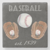 Vintage Baseball Chalkboard Design