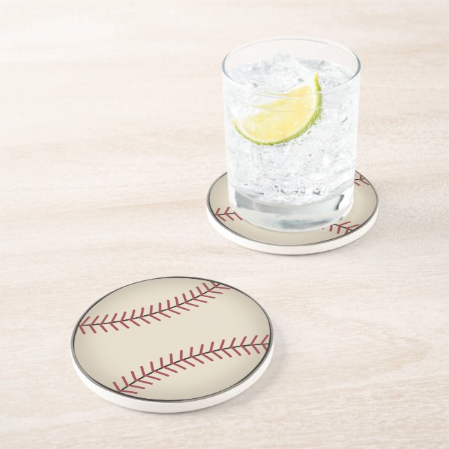 Vintage Baseball Coaster (Side)
